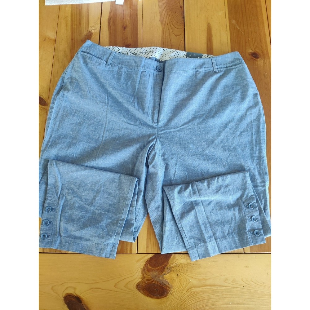 Talbot's Stretch Perfect Chop Pants Size 20W